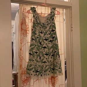 Green Birdy Dress